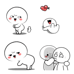 [LINE絵文字] Little Baldie 4 : Animated Emojiの画像