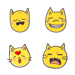 [LINE絵文字] banana catの画像