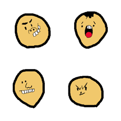 [LINE絵文字] Am i a Ugly Potato？の画像