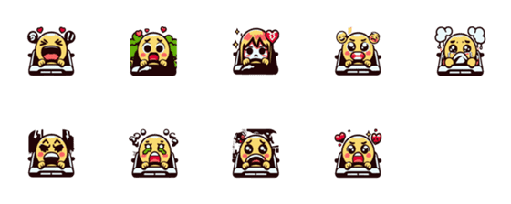 [LINE絵文字]Car Emoji Stickers (1)の画像一覧