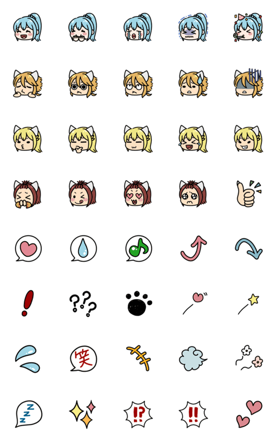 [LINE絵文字]マスファミの絵文字の画像一覧