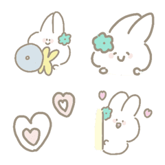 [LINE絵文字] Rabbit *の画像