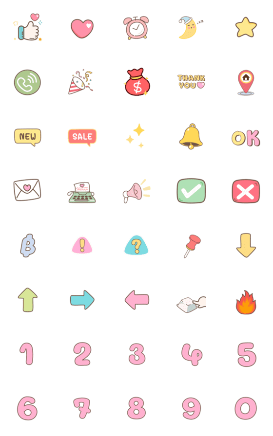 [LINE絵文字]Icon ＆ Animated Emojiの画像一覧
