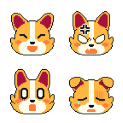 [LINE絵文字] ProtoCorgi Emojisの画像