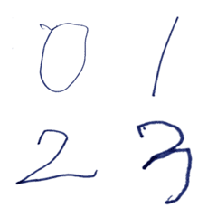 [LINE絵文字] 4 year old son's numbersの画像