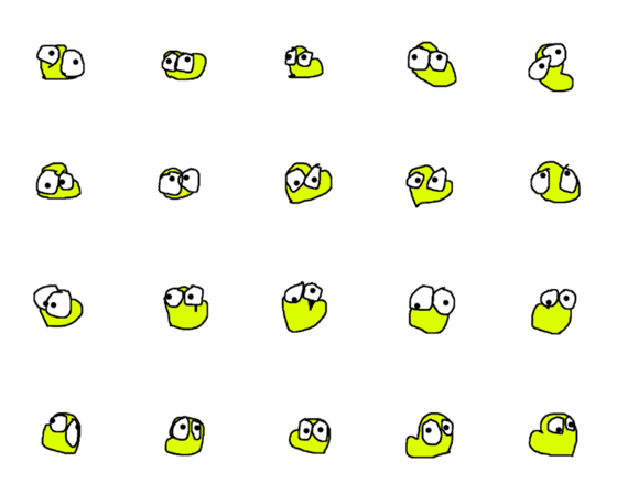 [LINE絵文字]I am a duck,i have big eyeの画像一覧