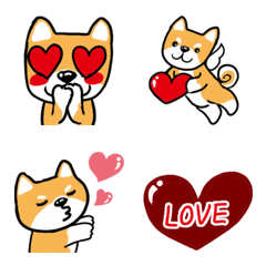 [LINE絵文字] ●動く●emoji柴犬2024.1の画像