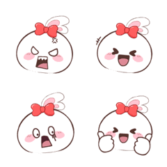 [LINE絵文字] Red Ribbon (Emoji)の画像