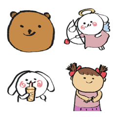 [LINE絵文字] Childrens drawings3の画像