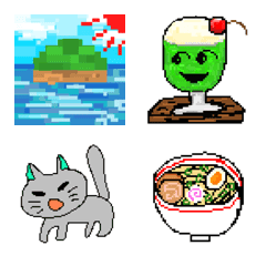 [LINE絵文字] ややドット絵の画像