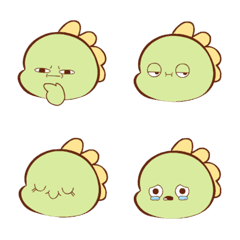 [LINE絵文字] Milkysaurus 2 (Emoji)の画像