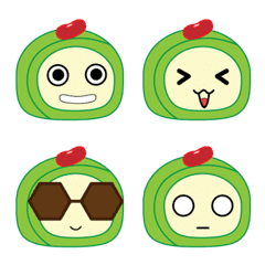 [LINE絵文字] Matcha custardの画像