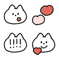 [LINE絵文字] 普通のねこちゃん④☆の画像