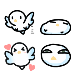 [LINE絵文字] bird buleの画像