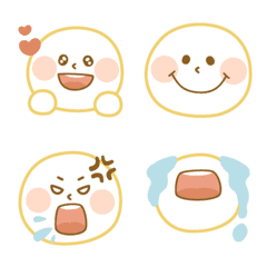 [LINE絵文字] cute and useful smiley faceの画像