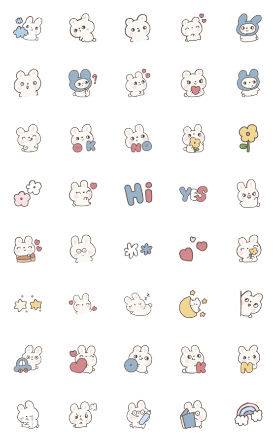 [LINE絵文字]Emoji : cute *)の画像一覧