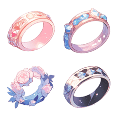 [LINE絵文字] ring emojiの画像