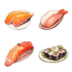 [LINE絵文字] conveyor belt sushiの画像