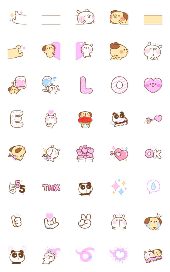 [LINE絵文字]Beenun Emojiの画像一覧