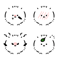 [LINE絵文字] Loose and fluffy Shimaenaga 2の画像