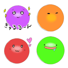 [LINE絵文字] ふぃすLINE絵文字_その1の画像