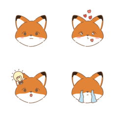 [LINE絵文字] A little foxの画像