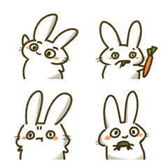 [LINE絵文字] zerstrom rabbitの画像