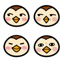 [LINE絵文字] Sparrow Wgla Emoji Iの画像