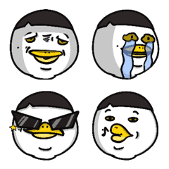 [LINE絵文字] Dugu Goose Emojiの画像