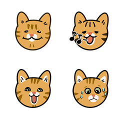 [LINE絵文字] HuHu's Cat Talkの画像