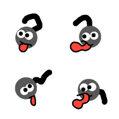 [LINE絵文字] Stickman with tongueの画像