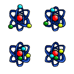 [LINE絵文字] Atomの画像