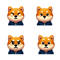 [LINE絵文字] Gentleman Shiba Inuの画像