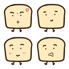 [LINE絵文字] Mr.Toast's emotional expressionsの画像