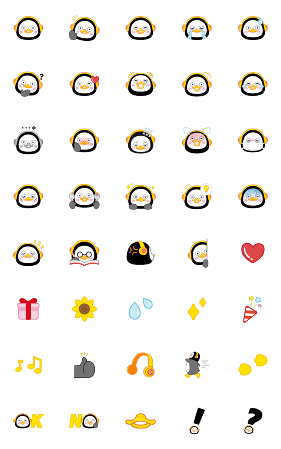 [LINE絵文字]Everyday PENGSOOの画像一覧