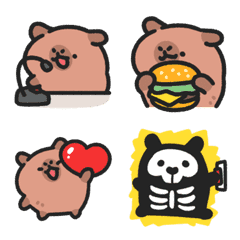 [LINE絵文字] Baby capybara animated emoji 6の画像