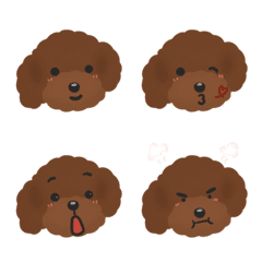 [LINE絵文字] Life of Poodleの画像