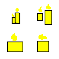 [LINE絵文字] This is a candle！！！！！の画像