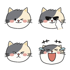 [LINE絵文字] ミケ猫るみの画像