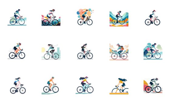 [LINE絵文字]ロードバイクの絵文字2の画像一覧