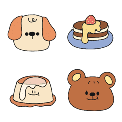 [LINE絵文字] Favorite menu and friendsの画像