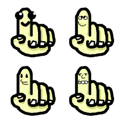 [LINE絵文字] Your Fingerの画像