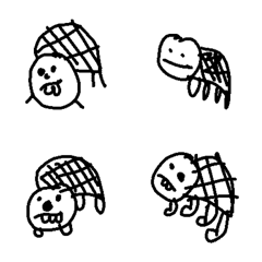 [LINE絵文字] White Turtleの画像