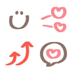 [LINE絵文字] シンプル★マーカー絵文字3の画像