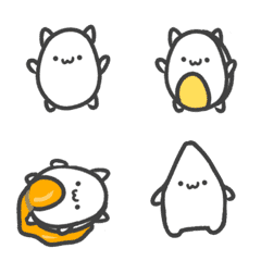 [LINE絵文字] Eggcatの画像