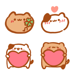 [LINE絵文字] Be myself cat - Daily emoji 1の画像