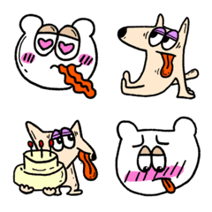 [LINE絵文字] sticking out one's tongue emojiの画像