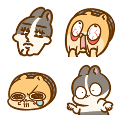 [LINE絵文字] Patty＆Vlu's little face2の画像