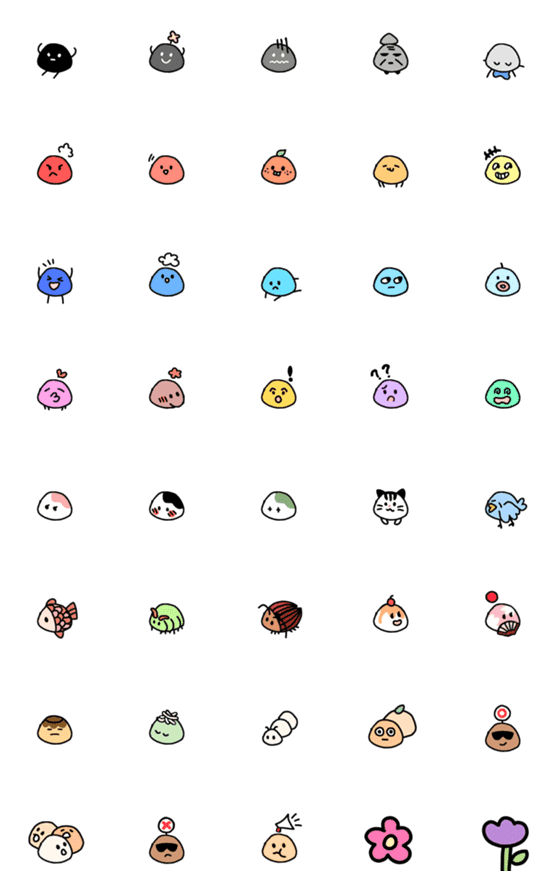 [LINE絵文字]BUBBLESの画像一覧