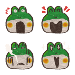 [LINE絵文字] Froggy Splashの画像